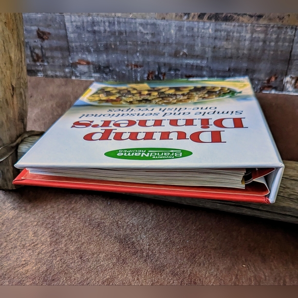 Favorite Brand Name Recipes Dump Dinners Spiral Bound Hardcover - Picture 4 of 16